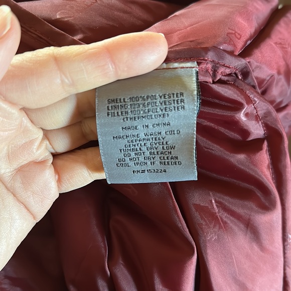 NWT Rainforest Quilted Thermolux Anorak Jacket - Picture 8 of 8